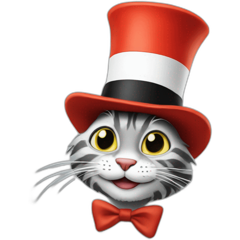 The cat in the hat emoji