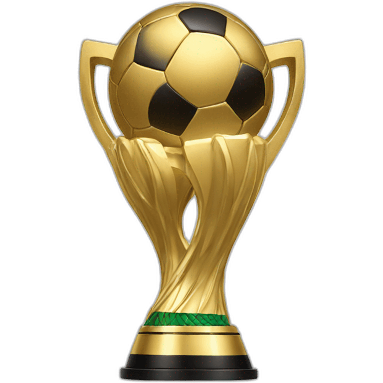 world cup trophy emoji