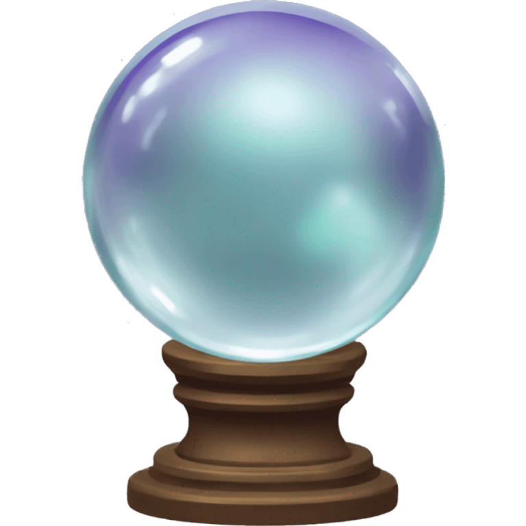 crystal ball on the podcast emoji