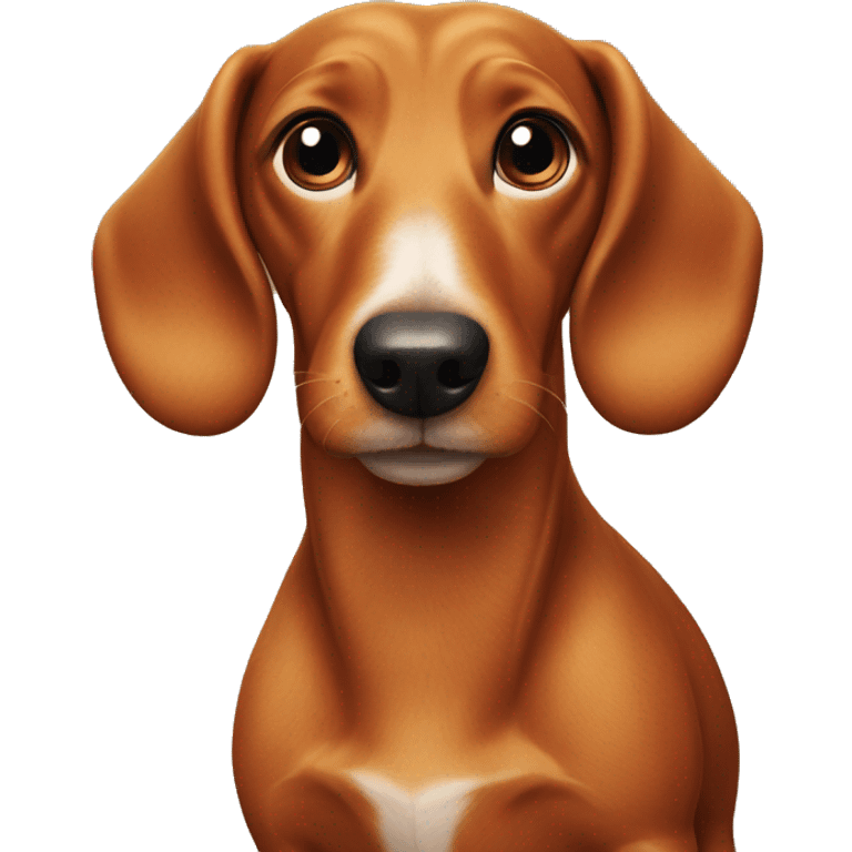 ginger sausage dog emoji