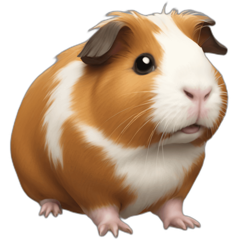 realistic full body guinea pig emoji