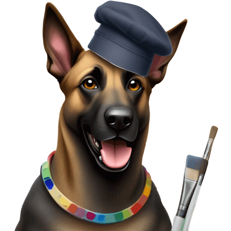 malinois artist emoji