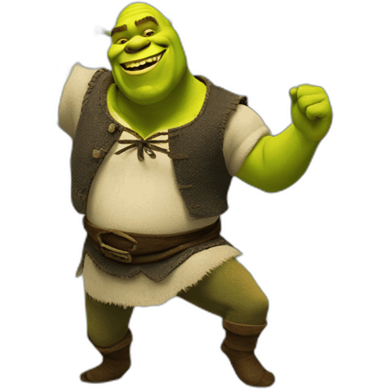 shrek dance emoji