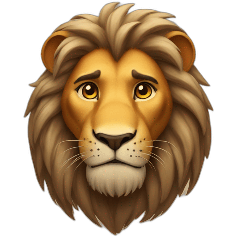 Lion king emoji