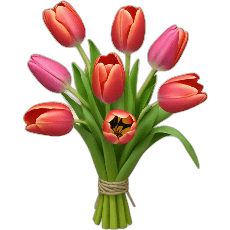 Bouquet Tulipe originale emoji