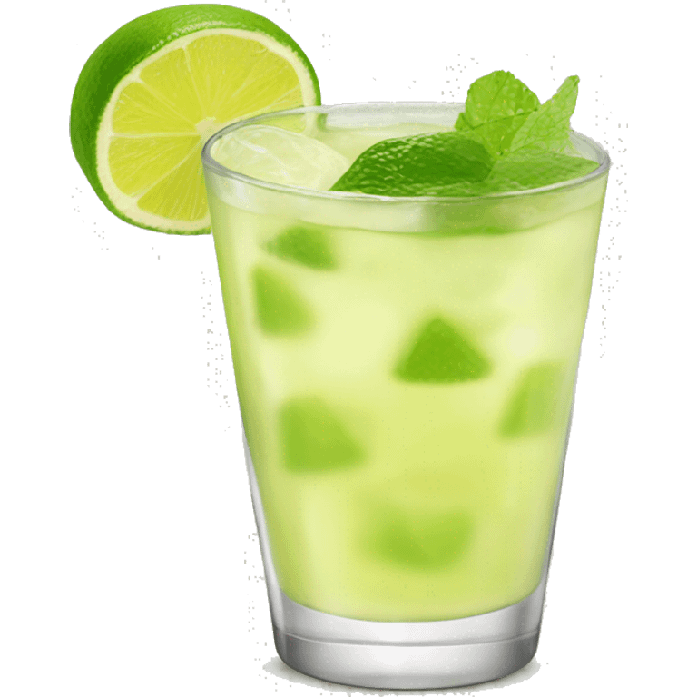 Caipirinha de limão  emoji