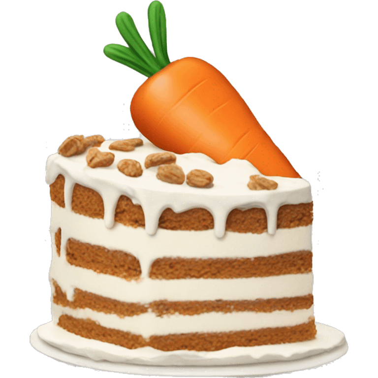 Carrot cake  emoji