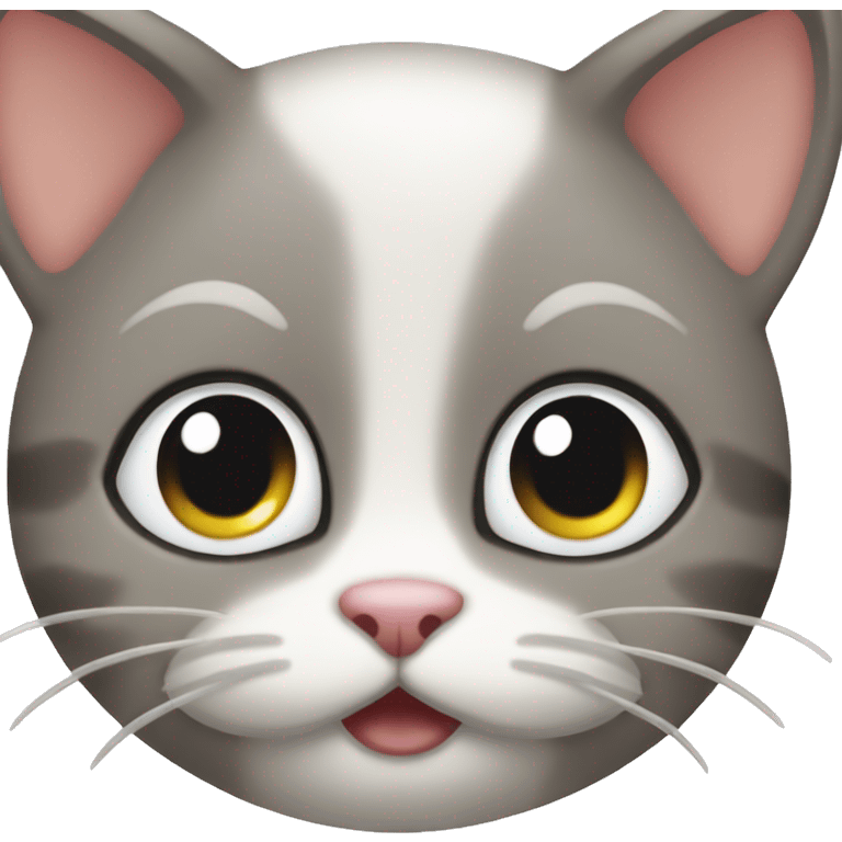 Cute cat face emoji