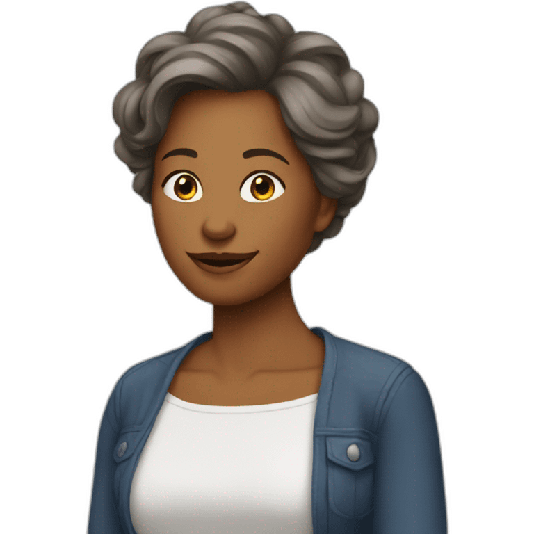 Maman tu est trop belle emoji