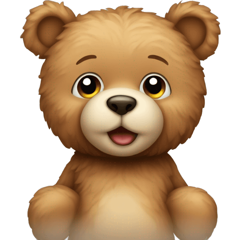 Cute teddy bear  emoji