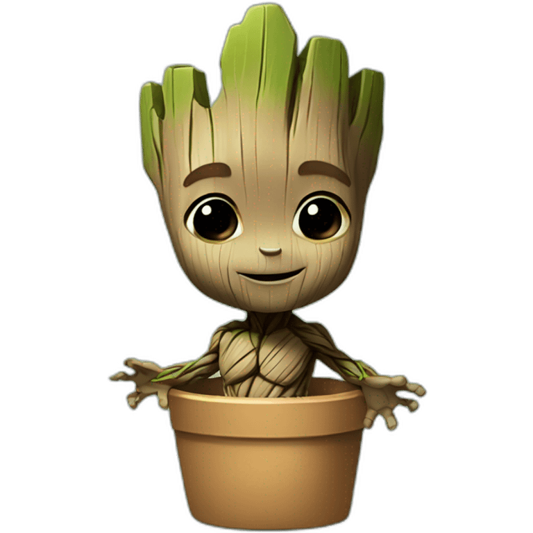 baby groot emoji