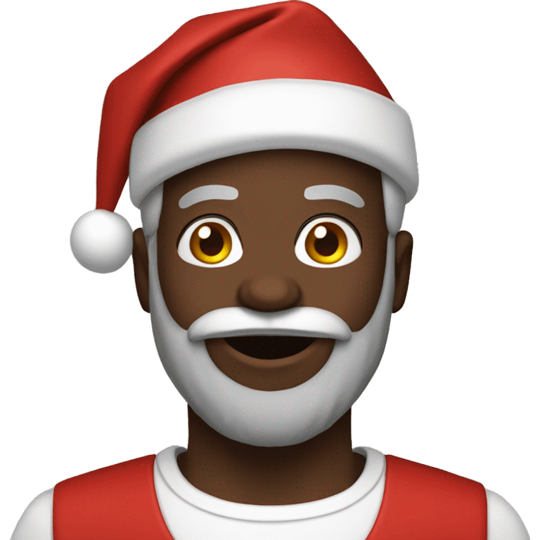 Black Santa  emoji