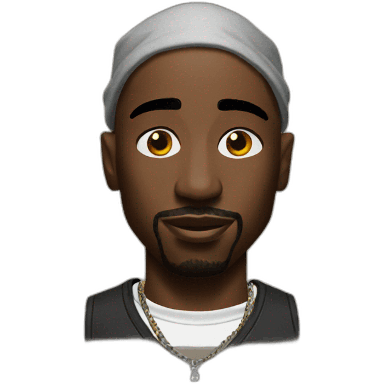 Tupac emoji