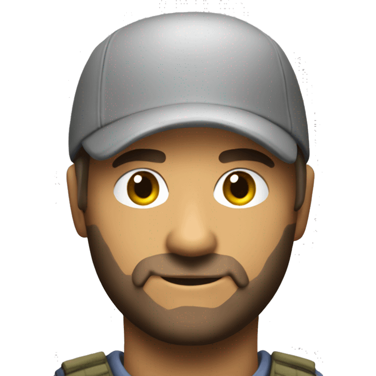 Create an Exact Copy of the person in the Counter Strike 2 Logo emoji