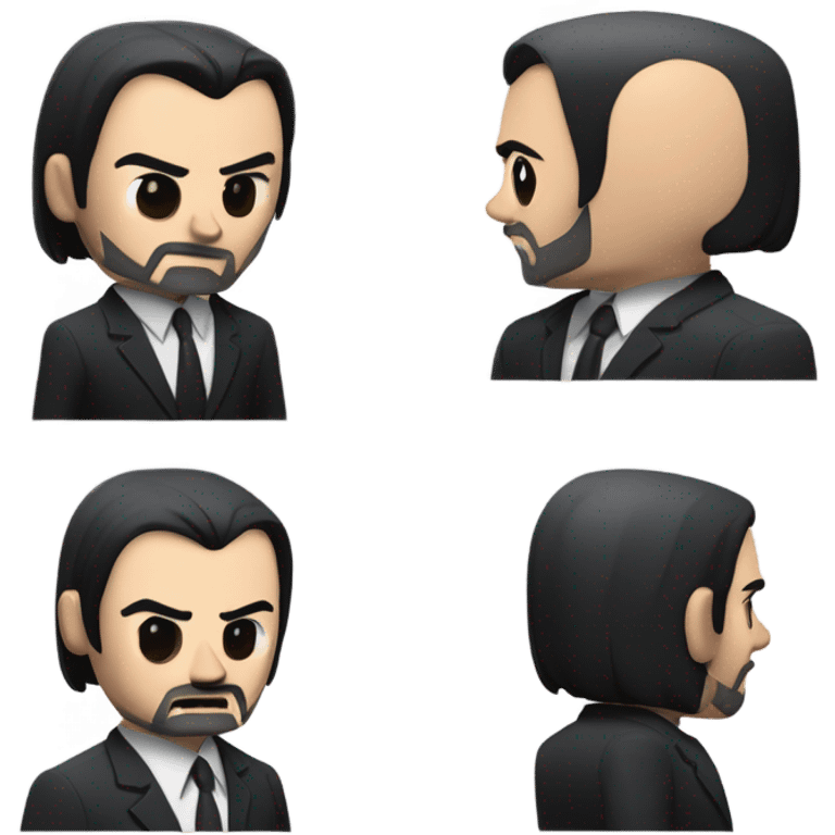 John wick  emoji