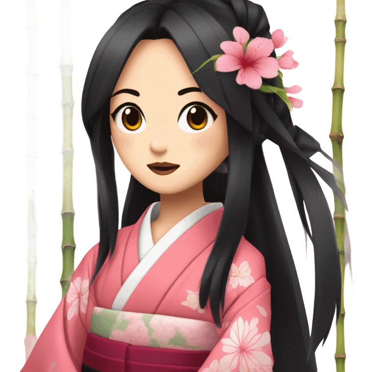 Nezuko  emoji