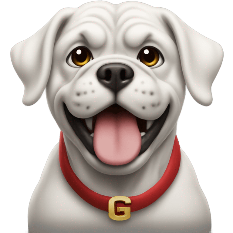 Merry Christmas Georgia Bulldogs emoji