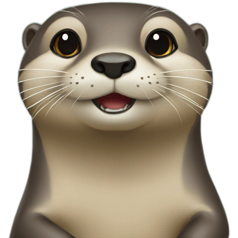 Loutre sur une tortuz emoji