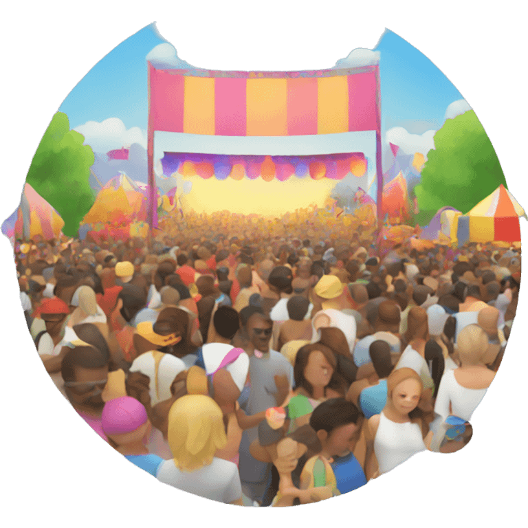 Summer festival emoji