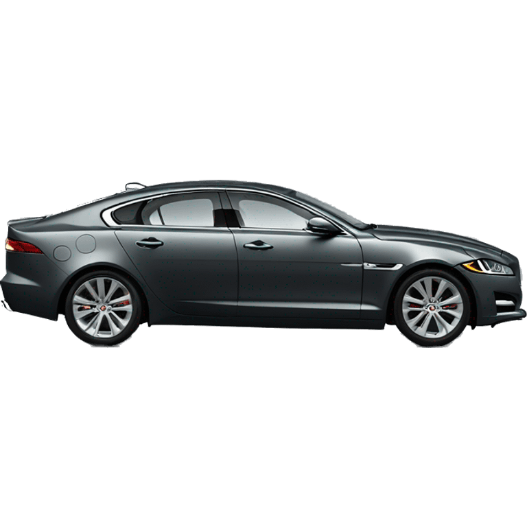 Jaguar XF 2016 dark gray emoji