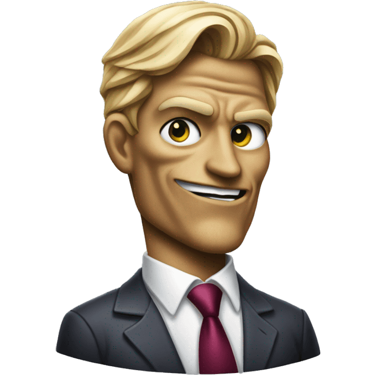 two face harvey dent emoji