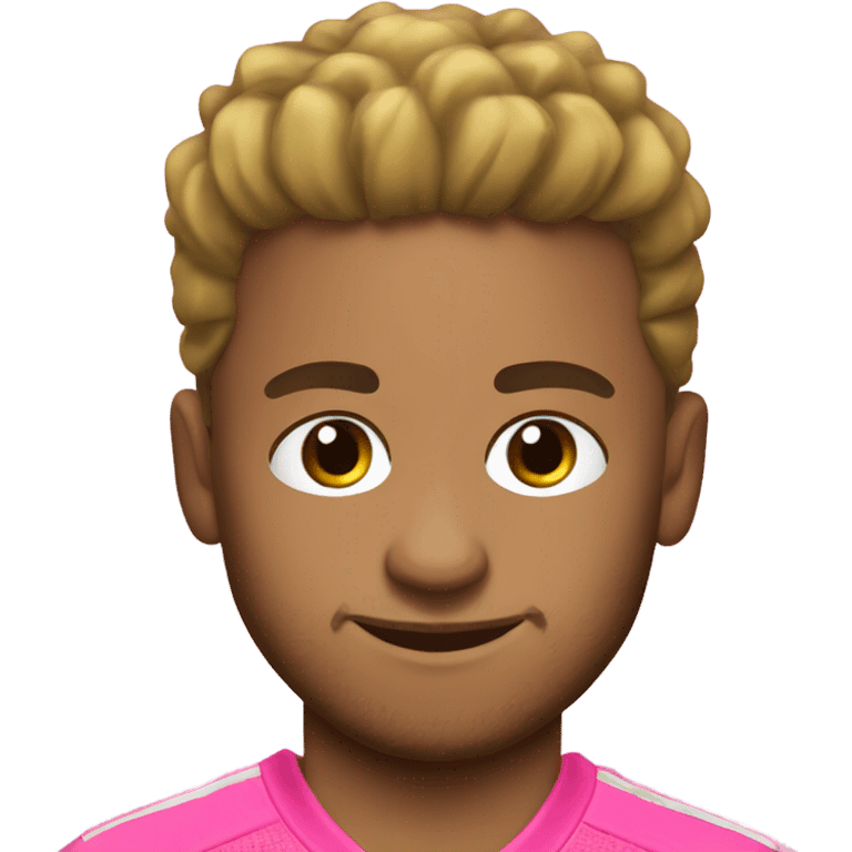 pink sweater on Neymar emoji