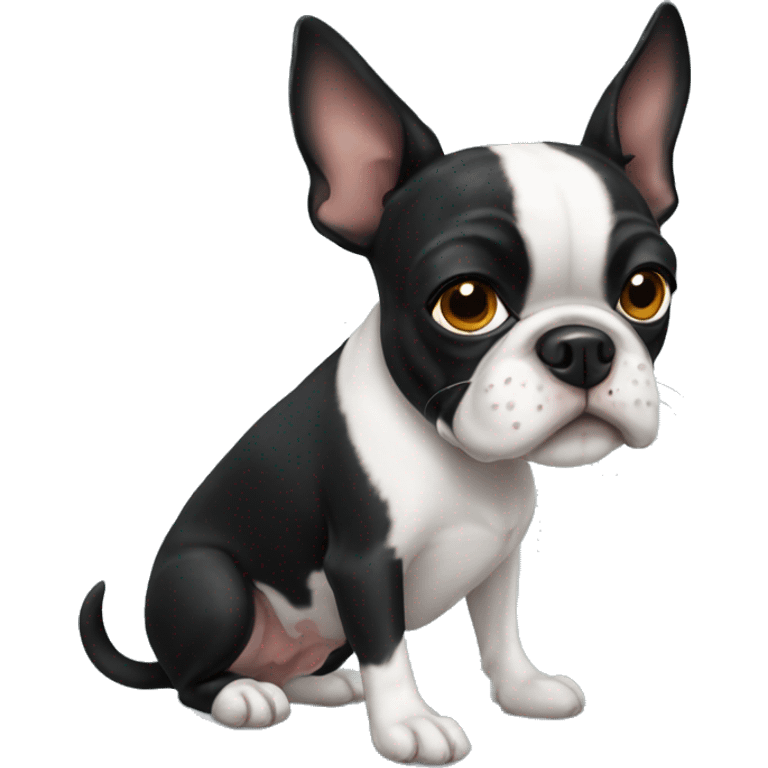 boston terrier dos emoji