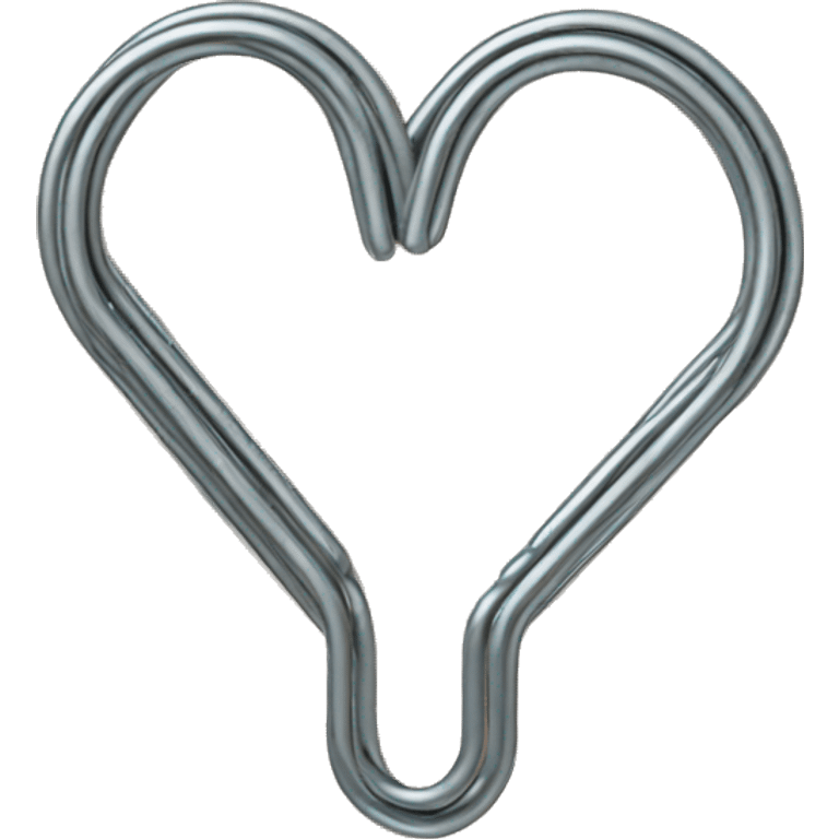 paper clip heart  emoji