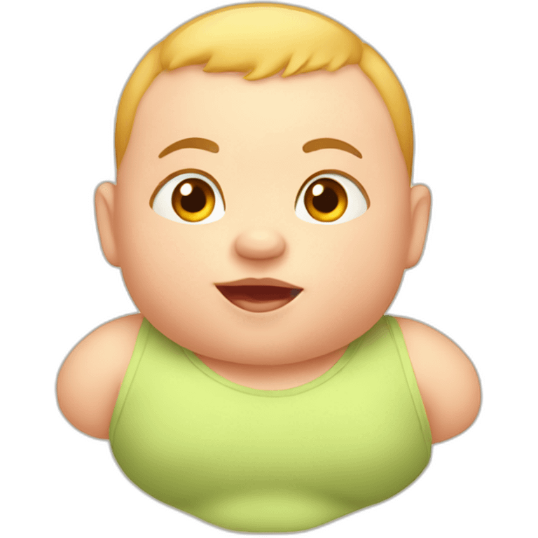 fat baby emoji