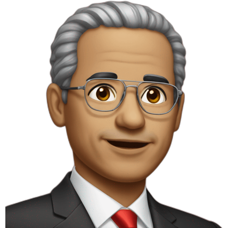  Kais saïd the president of Tunisia, emoji