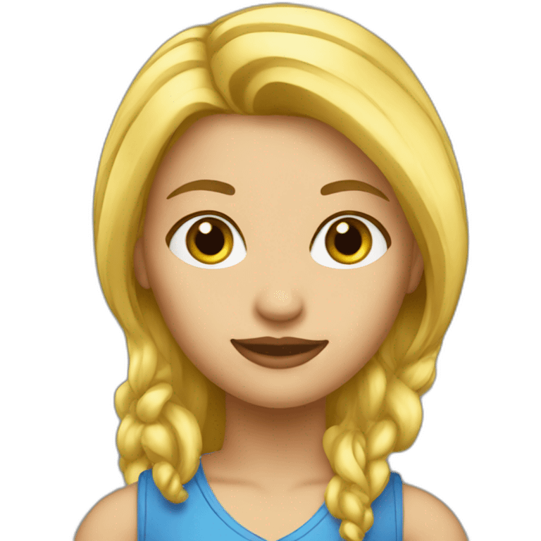 constructor girl blonde emoji