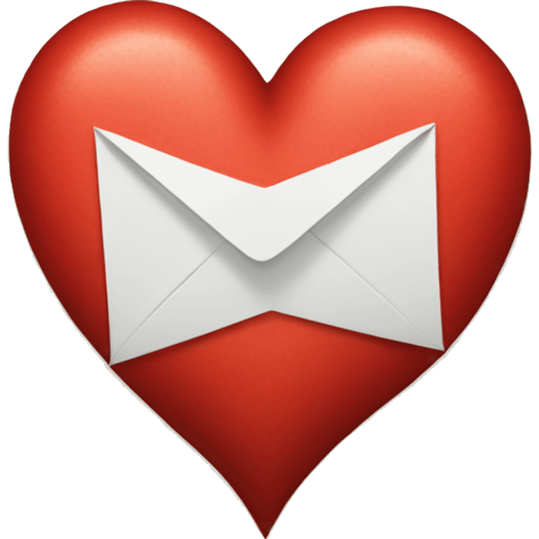 heart letter emoji