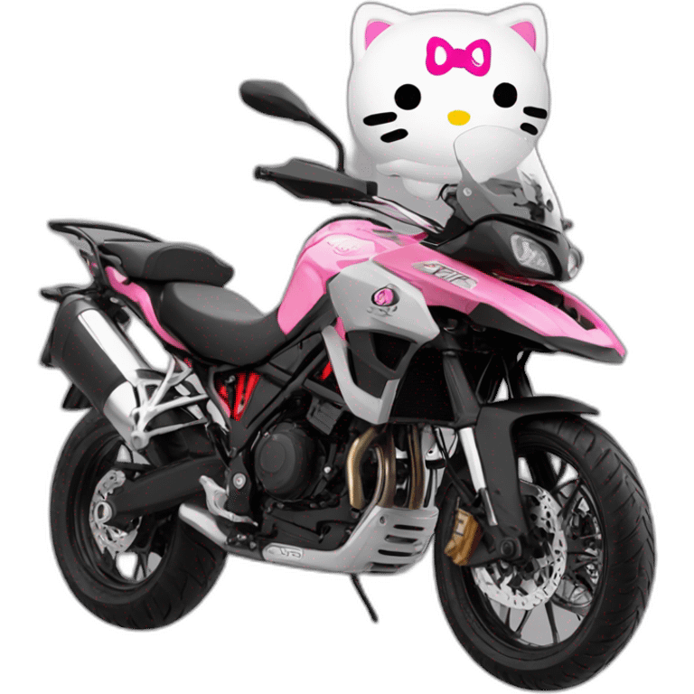 Moto benelli trk  Hello kitty emoji