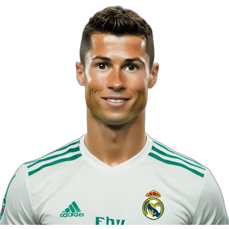 cristiano ronaldo  shy expression ultra hd emoji