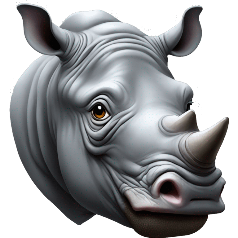 Man Rhino Hybrid emoji