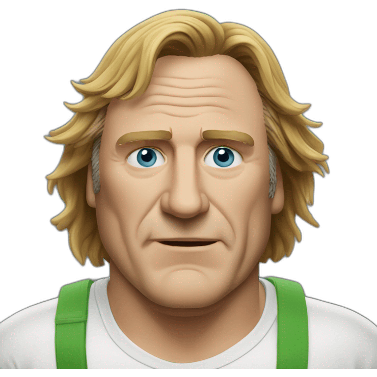 Depardieu surf emoji