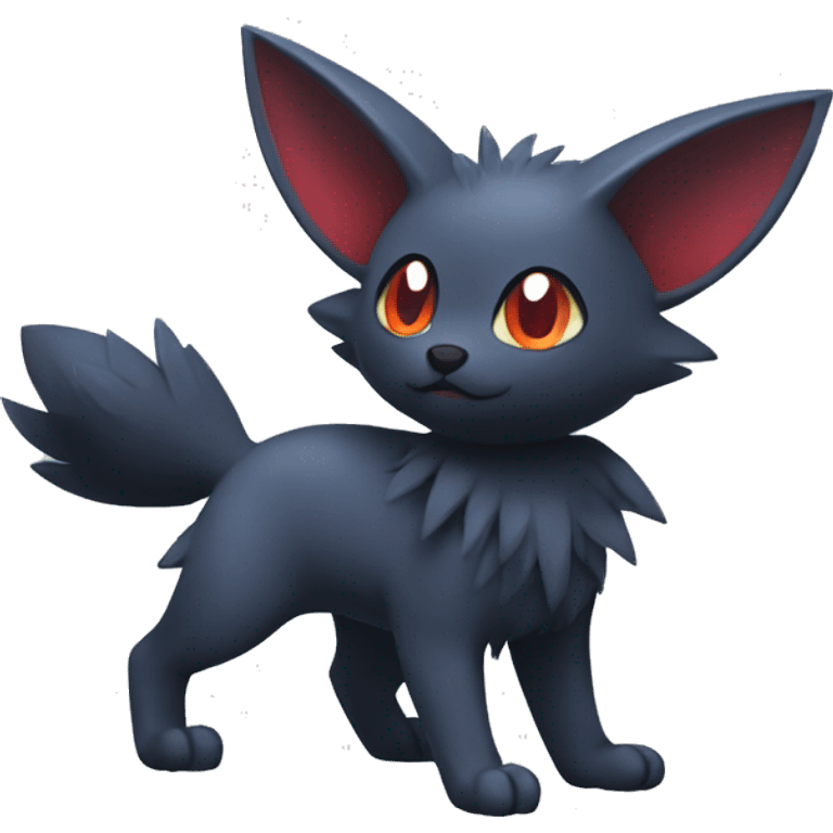 Zorua-Fakémon full body emoji