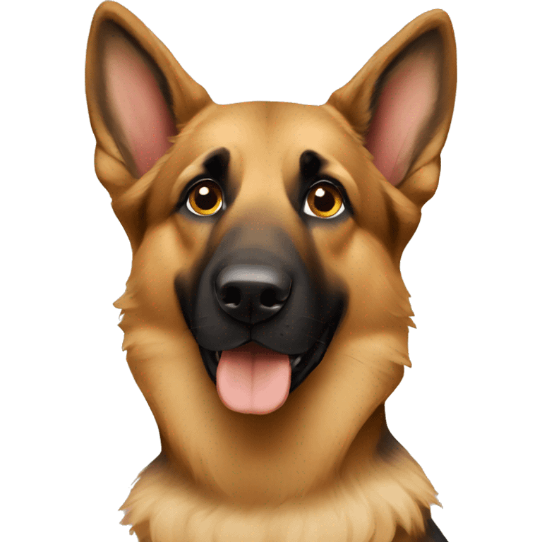 german shepherd  emoji