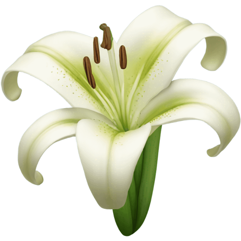 lily flower emoji