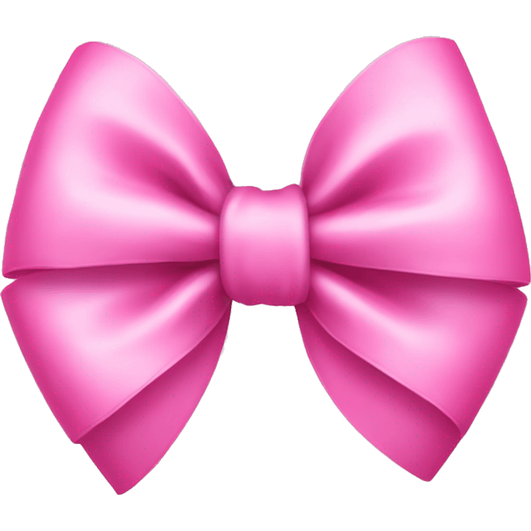 Pink bow emoji