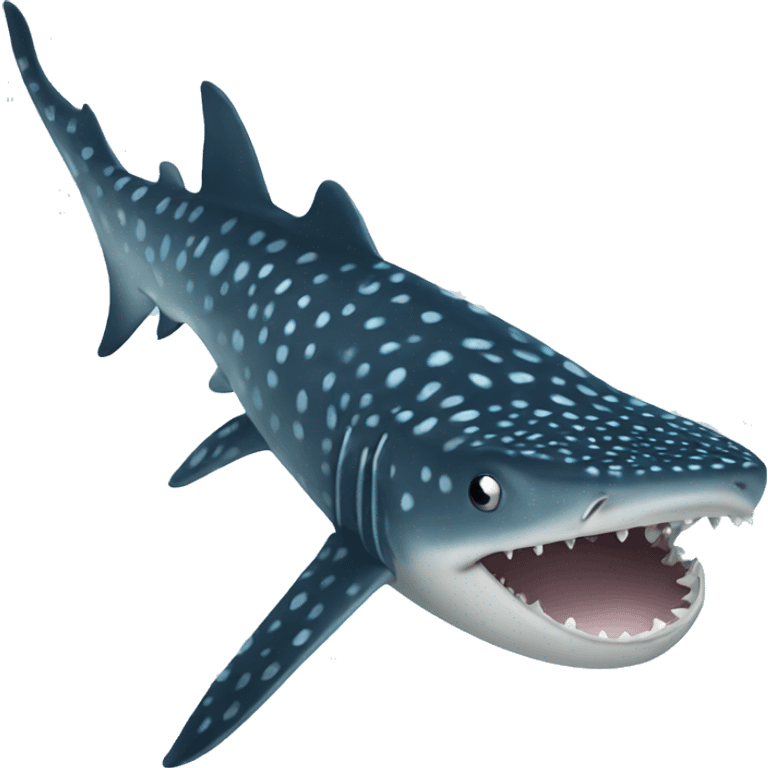 Whale shark emoji