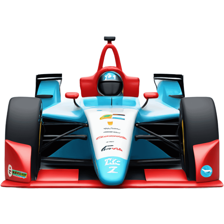 formula e racing car digital twi emoji