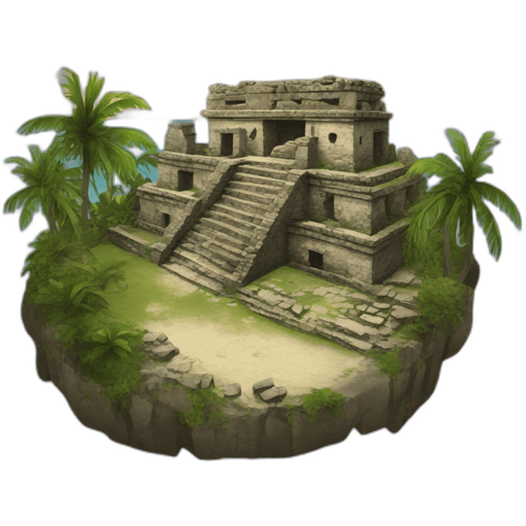 tulum ruins emoji