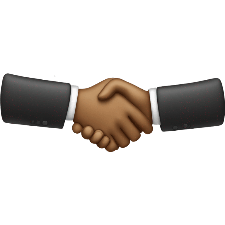 teamwork handshake emoji