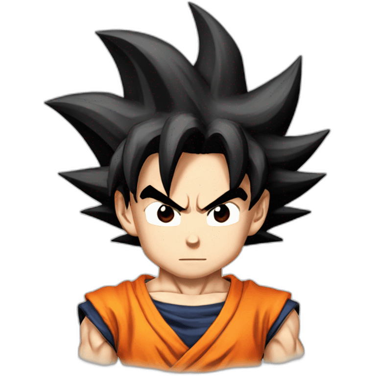 Goku from dragon ball z emoji