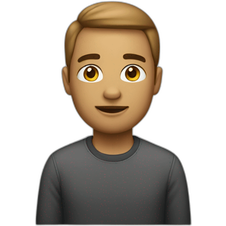 Web designer in company apple emoji