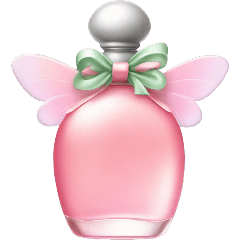 Fairy perfume with bow emoji