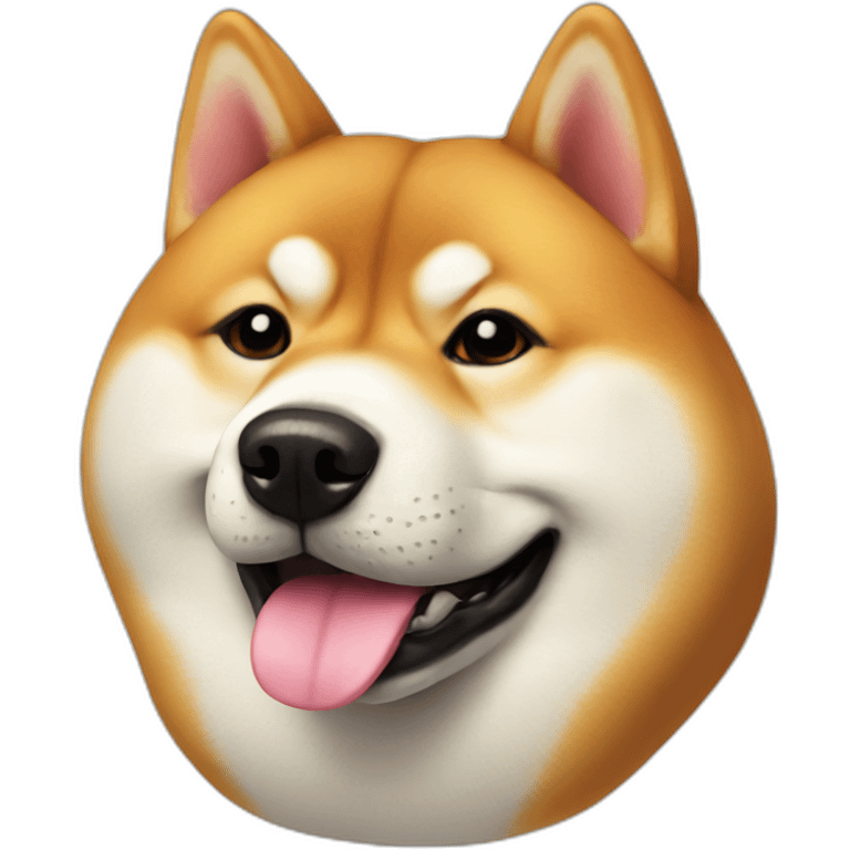 fat shiba dog emoji