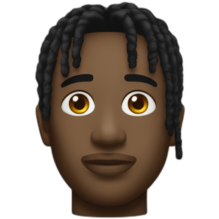 Travis Scott white skin emoji