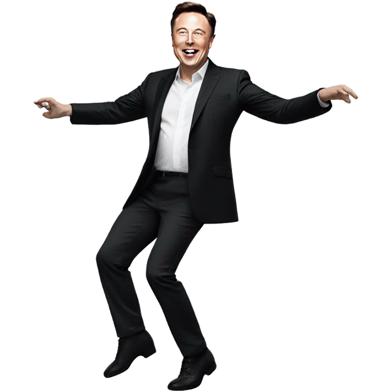 Elon musk dancing emoji